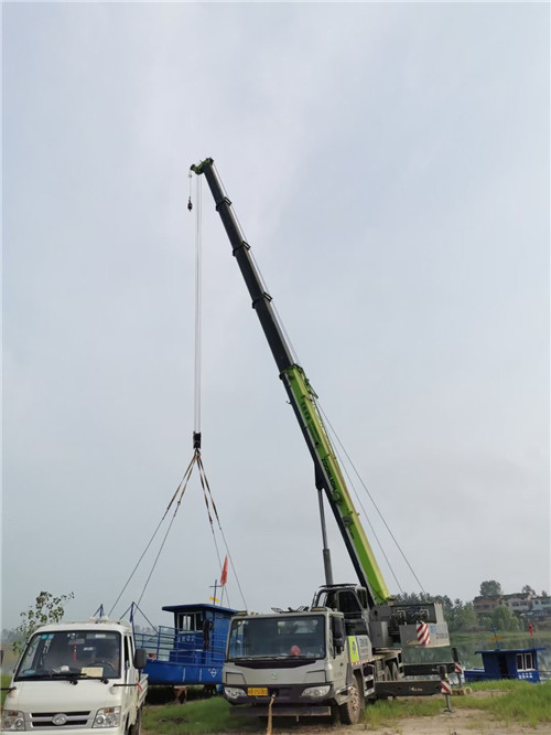 城北区桥梁建设吊装案例